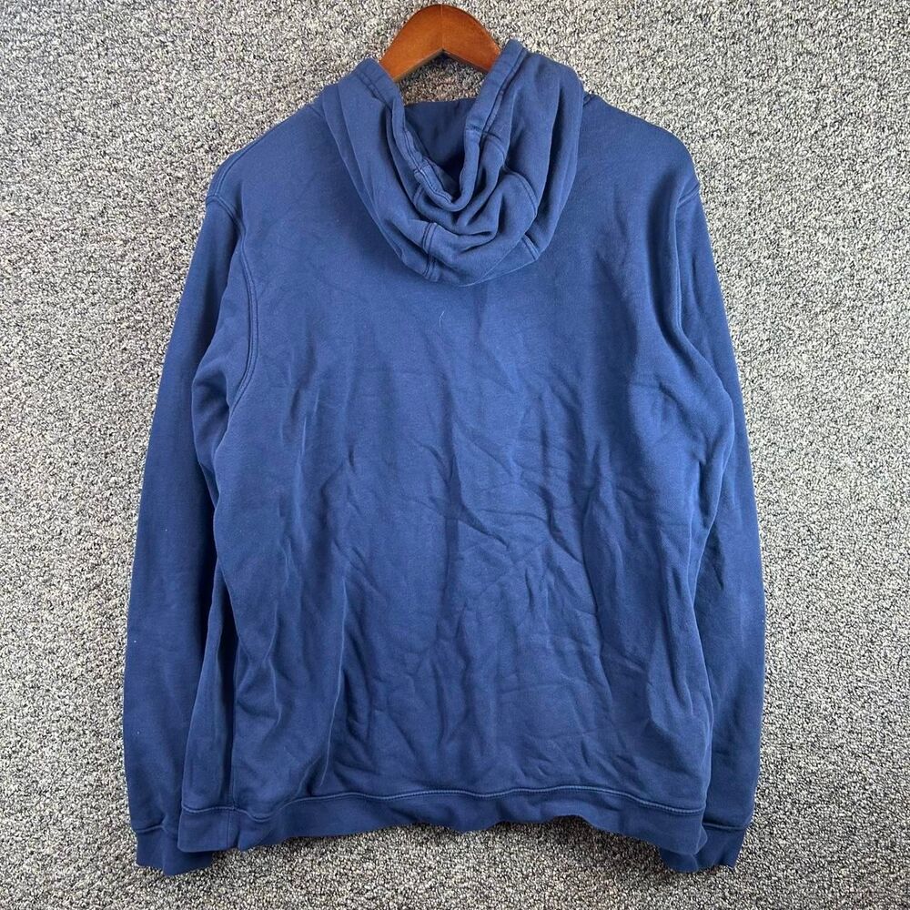 Nike Men's Blue and Navy Hoodie - Picture 2 of 5